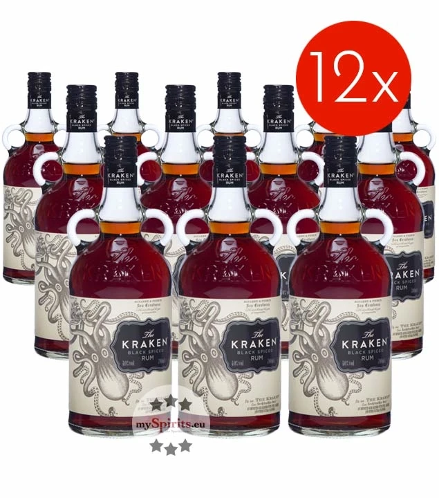 Kraken Black Spiced 12 X 0,7l 3 Kraken Black Spiced 12 X 0,7l