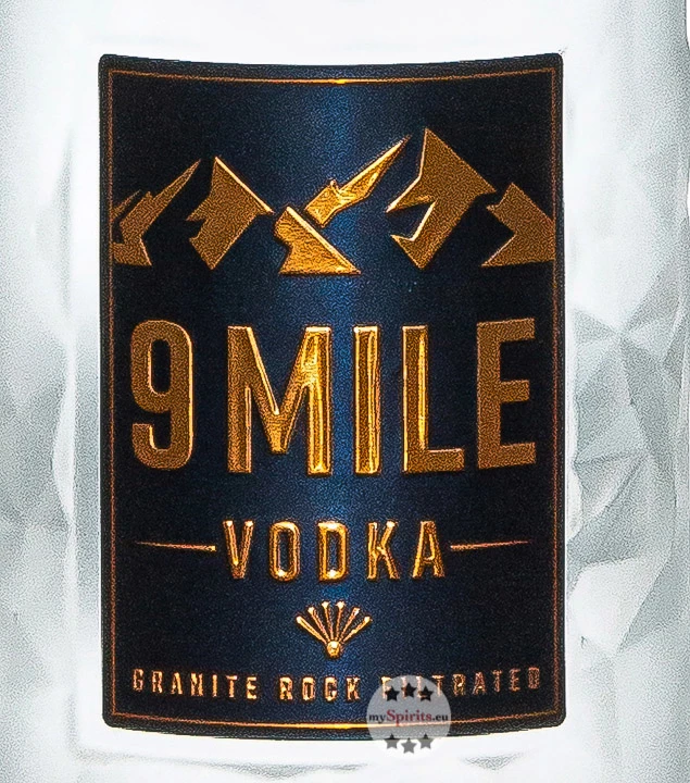9 Mile Vodka 0,7l 4 9 Mile Vodka 0,7l – Bild 2