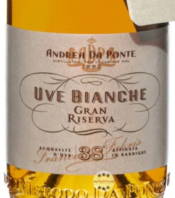 Andrea Da Ponte Uve Bianche Gran Riserva -Spirituosengeschäft andrea da ponte uve bianche gran riserva 07l 5