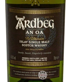 Ardbeg An Oa Single Malt Whisky -Spirituosengeschäft ardbeg an oa single malt whisky 07 liter 4
