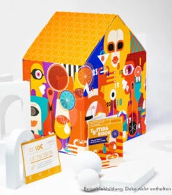 Whisky Adventskalender Rare Experience Art Edition -Spirituosengeschäft art edition seitlich orange 3