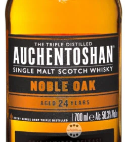 Auchentoshan Noble Oak 24 Jahre Whisky -Spirituosengeschäft auchentoshan 24 yo noble oak whisky 0 7 liter 5
