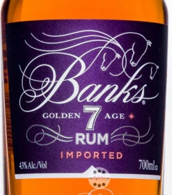 Banks 7 Rum Golden Age -Spirituosengeschäft banks rum 7 golden age 07 liter