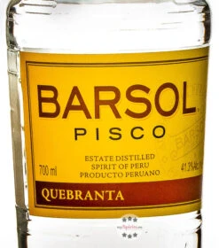 Barsol Pisco Quebranta -Spirituosengeschäft barsol quebranta pisco 07 liter 3