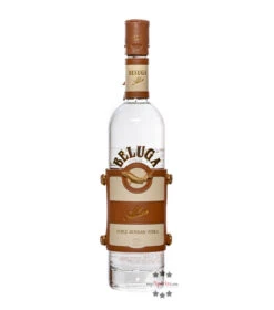 Beluga Vodka Geschenkset: Beluga Allure Vodka + 3 Shot-Gläser -Spirituosengeschäft beluga allure vodka geschenkset mit 3 glaesern 3