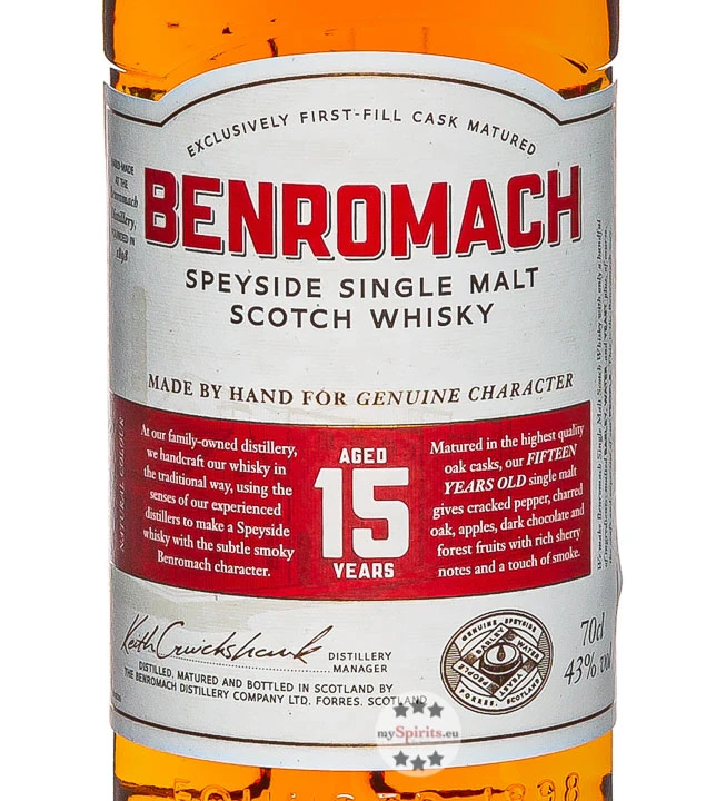 Benromach 15 Jahre Single Malt Scotch Whisky 5 Benromach 15 Jahre Single Malt Scotch Whisky – Bild 3