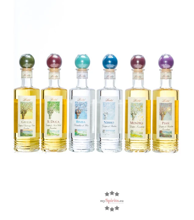 Berta Grappa Box Primavene Mit 6 X 0,2 L Flaschen 5 Berta Grappa Box Primavene Mit 6 X 0,2 L Flaschen – Bild 3