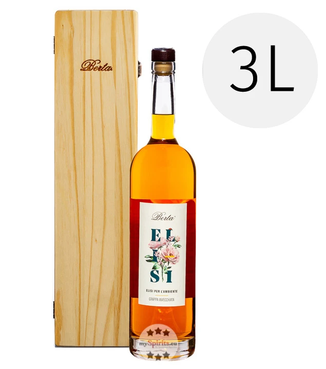 Berta Grappa Elisi Invecchiata 3l 3 Berta Grappa Elisi Invecchiata 3l