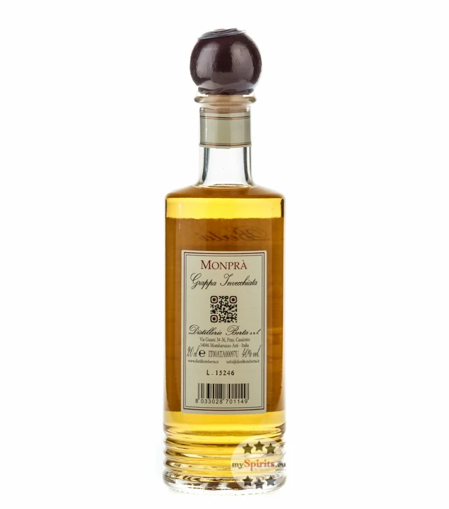 Berta Monprà Grappa 0,2l 5 Berta Monprà Grappa 0,2l – Bild 3