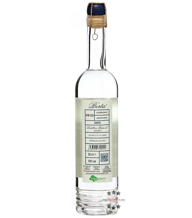 Berta Grappa Unica 0,5 L 6 Berta Grappa Unica 0,5 L – Bild 4