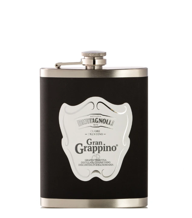 Bertagnolli Flachmann Gran Grappino Bianco 0,2l 3 Bertagnolli Flachmann Gran Grappino Bianco 0,2l