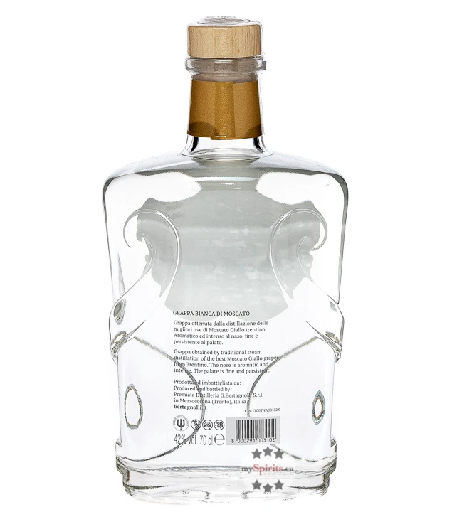 Bertagnolli Grappa Di Moscato Giallo 6 Bertagnolli Grappa Di Moscato Giallo – Bild 4