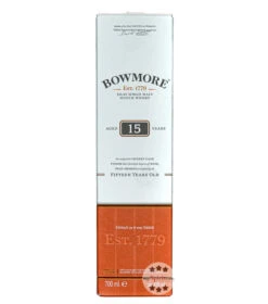Bowmore 15 Jahre Islay Single Malt Scotch Whisky -Spirituosengeschäft bowmore 15 yo islay single malt whisky 0 7 liter 9