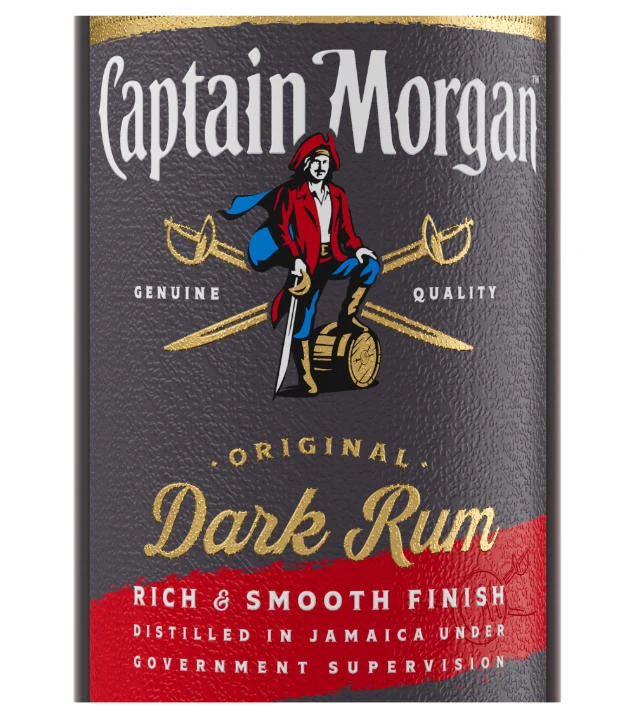 Captain Morgan Dark Rum 4 Captain Morgan Dark Rum – Bild 2