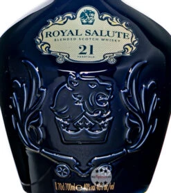 Chivas Regal Royal Salute 21 Whisky Sapphire Flagon -Spirituosengeschäft chivas regal 21 royal salute whisky 07 liter 6