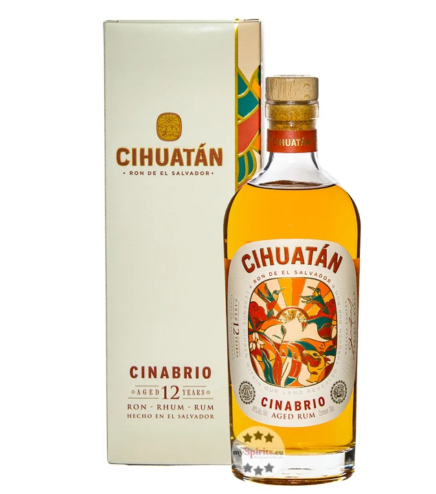 Cihuatán Cinabrio Rum 12 Jahre 3 Cihuatán Cinabrio Rum 12 Jahre