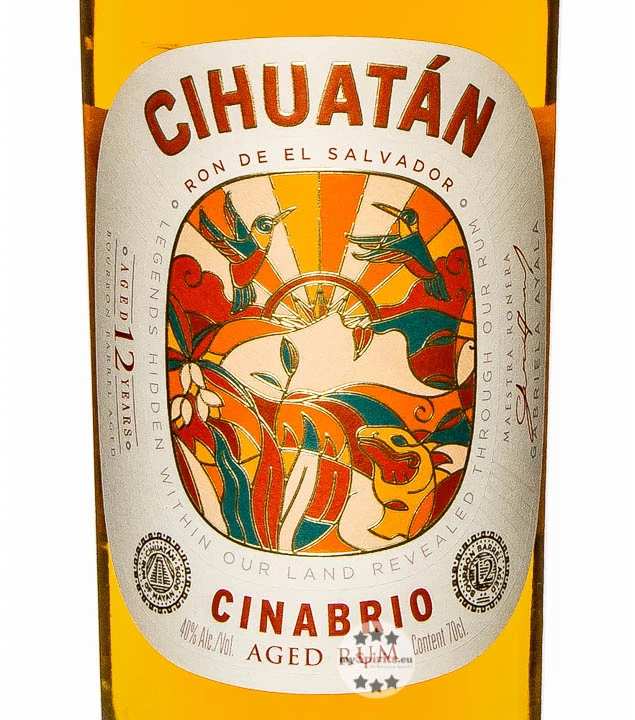 Cihuatán Cinabrio Rum 12 Jahre 5 Cihuatán Cinabrio Rum 12 Jahre – Bild 3
