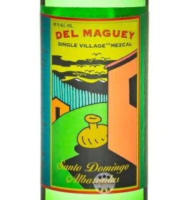 Del Maguey Santo Domingo Albarradas Mezcal -Spirituosengeschäft del maguey santo domingo albarradas mezcal 07 liter 4