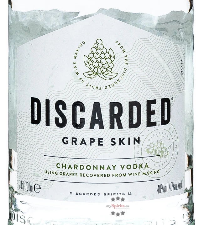 Discarded Grape Skin Chardonnay Vodka 4 Discarded Grape Skin Chardonnay Vodka – Bild 2