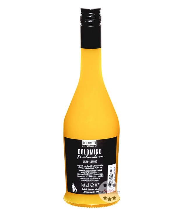 Dolomiti Bombardino Dolomino Eierlikör 0,7l 5 Dolomiti Bombardino Dolomino Eierlikör 0,7l – Bild 3