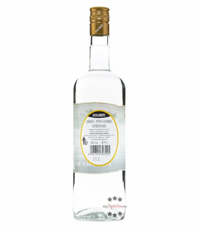 Dolomiti Zirben-Schnaps 1l 5 Dolomiti Zirben-Schnaps 1l – Bild 3
