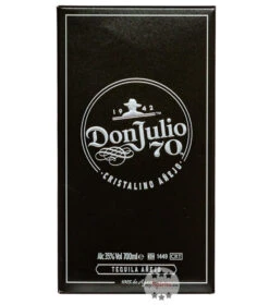Don Julio 70 Tequila Añejo Cristalino -Spirituosengeschäft don julio 70 tequila 07 liter 1 1