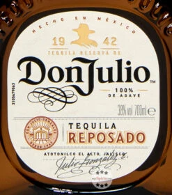 Don Julio Reposado Tequila -Spirituosengeschäft don julio reposado tequila 07 liter 5 1