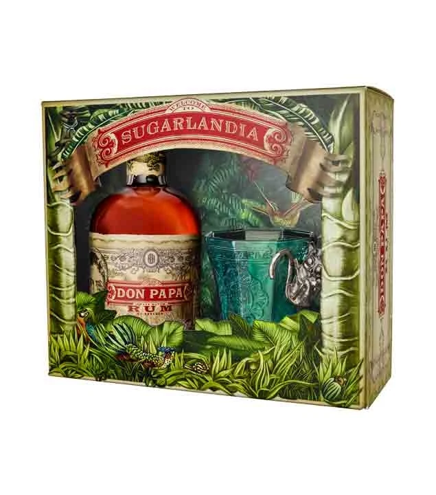 Don Papa Rum – Alte Rezeptur – Geschenkset Mit Glas 3 Don Papa Rum – Alte Rezeptur – Geschenkset Mit Glas