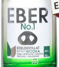 Eber No. 1 MinzWodka -Spirituosengeschäft eber no 1 minz wodka 05 liter 3