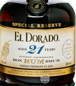 El Dorado 21 Jahre Rum 9 El Dorado 21 Jahre Rum -Spirituosengeschäft el dorado rum 21 jahre 07 liter 5