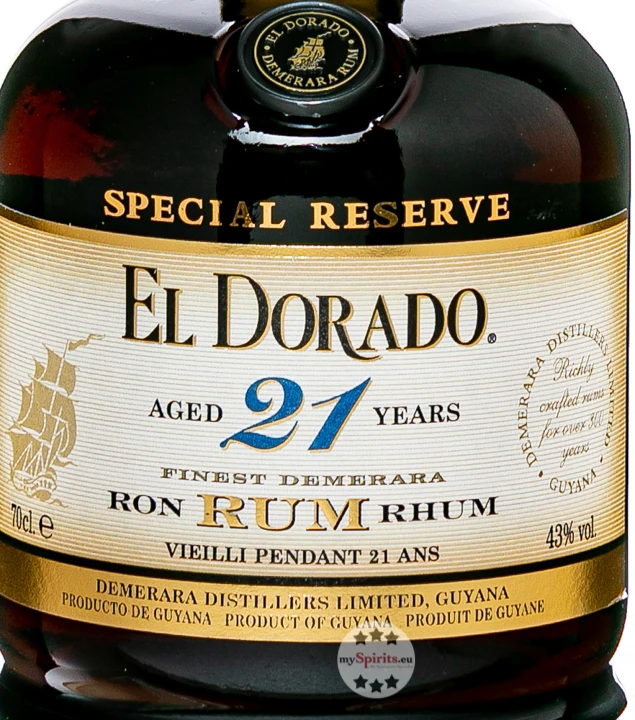 El Dorado 21 Jahre Rum 5 El Dorado 21 Jahre Rum – Bild 3
