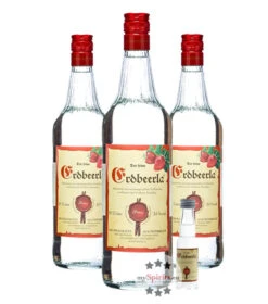 3 X Prinz Erdbeerla + Gratis Miniatur