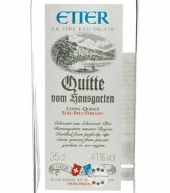 Etter Quitte Vom Hausgarten 0,35l -Spirituosengeschäft etter quitte vom hausgarten 035 3