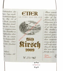 Etter Wildkirsch Jahrgangsbrand In Geschenkbox -Spirituosengeschäft etter wildkirsch 2009 jahrgangskirsch geschenk 07 1