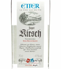 Etter Zuger Kirsch Vieux Et Noble -Spirituosengeschäft etter zuger kirsch vieux et noble 07 3