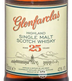Glenfarclas 25 Jahre Highland Single Malt Whisky -Spirituosengeschäft glenfarclas 25 jahre highland single malt whisky 07 liter 5