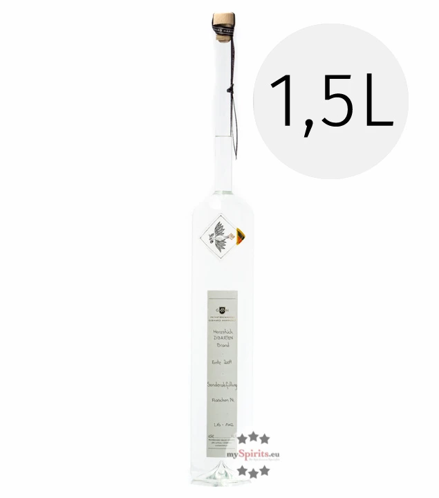 Hämmerle Herzstück Zibarte-Edelbrand 1,5l 3 Hämmerle Herzstück Zibarte-Edelbrand 1,5l