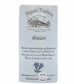Hauser Enzian Schnaps 6 Hauser Enzian Schnaps -Spirituosengeschäft hauser enzian schnaps etikett