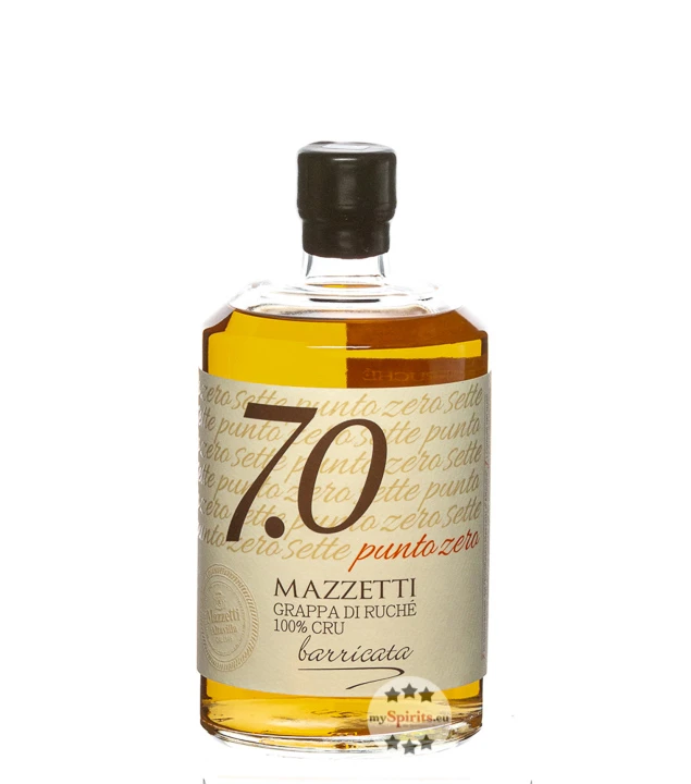 Mazzetti Grappa 7.0 Di Ruché Barricata 3 Mazzetti Grappa 7.0 Di Ruché Barricata
