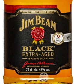 Jim Beam Black Extra Aged Bourbon Whiskey -Spirituosengeschäft jim beam black extra aged bourbon whisky 07 liter 3