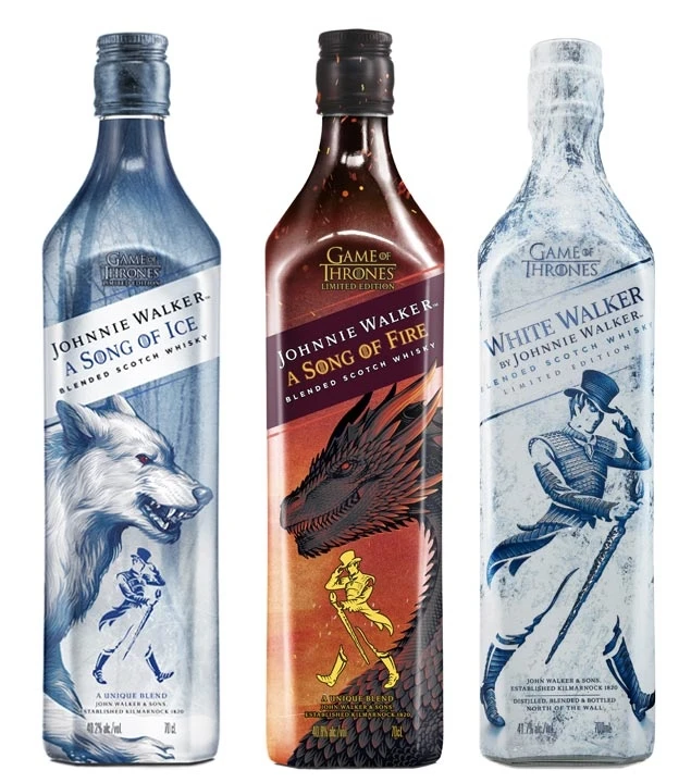 Johnnie Walker GoT Whisky Set 3 Johnnie Walker GoT Whisky Set