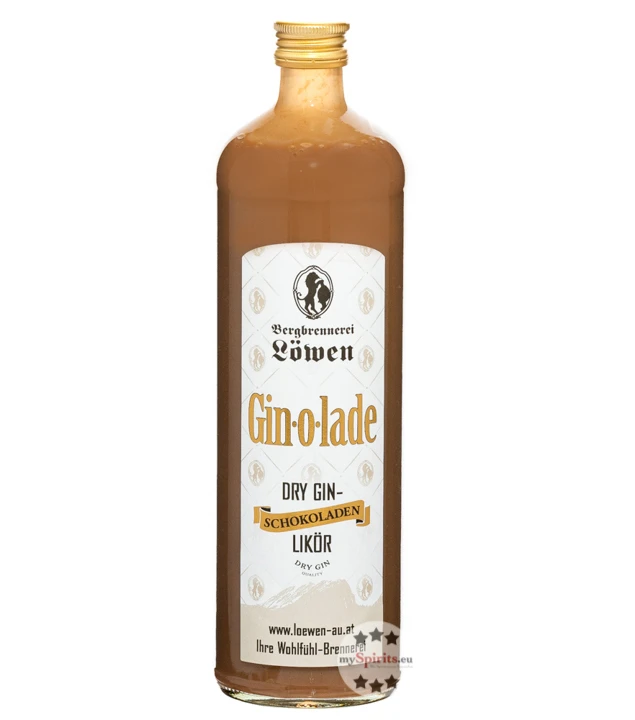Löwen Gin-o-lade Schokoladenlikör Mit Gin 3 Löwen Gin-o-lade Schokoladenlikör Mit Gin