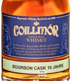 Liebl Coillmor Bourbon Cask 10 Jahre Single Malt Whisky -Spirituosengeschäft liebl coillmor 10 jahre bourbon cask whisky 07 liter 5