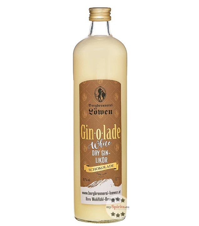 Löwen Gin-o-lade White Schokoladenlikör Mit Gin 3 Löwen Gin-o-lade White Schokoladenlikör Mit Gin