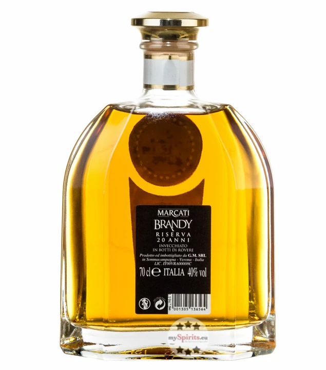 Marcati Brandy 20 Jahre „Il Bacio Delle Muse“ 5 Marcati Brandy 20 Jahre „Il Bacio Delle Muse“ – Bild 3