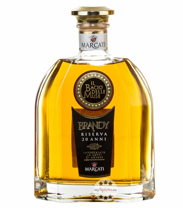 Marcati Brandy 20 Jahre „Il Bacio Delle Muse“ 3 Marcati Brandy 20 Jahre „Il Bacio Delle Muse“
