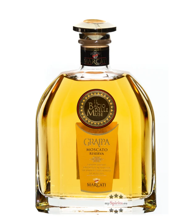 Marcati Grappa Moscato Riserva Bacio Delle Muse 3 Marcati Grappa Moscato Riserva Bacio Delle Muse