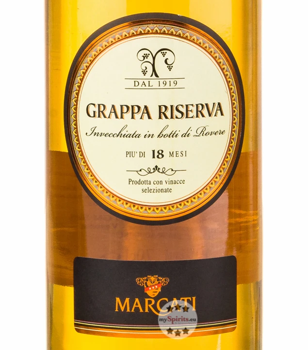 Marcati Grappa Riserva 4 Marcati Grappa Riserva – Bild 2
