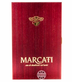 Marcati Grappa Riserva Jahrgang 2002 In Holzkiste -Spirituosengeschäft marcati grappa riserva 2002 07 2