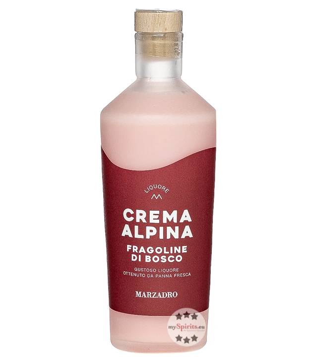 Marzadro Crema Alpina Fragoline Di Bosco Erdbeerlikör 3 Marzadro Crema Alpina Fragoline Di Bosco Erdbeerlikör